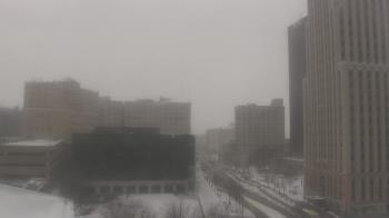Weather camera view of Akron-Summit County Public Library.
