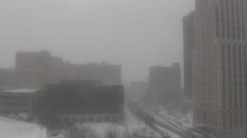 Weather camera view of Akron-Summit County Public Library.