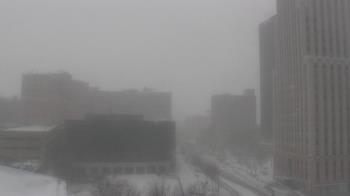 Weather camera view of Akron-Summit County Public Library.