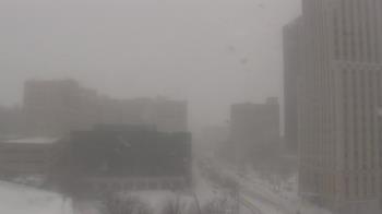 Weather camera view of Akron-Summit County Public Library.