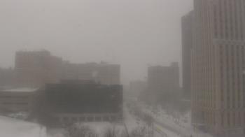 Weather camera view of Akron-Summit County Public Library.