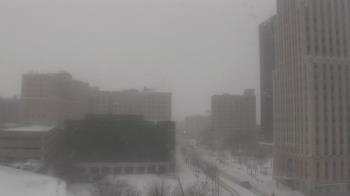 Weather camera view of Akron-Summit County Public Library.