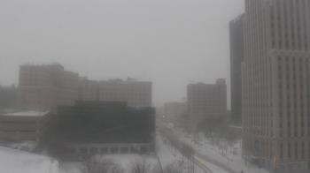 Weather camera view of Akron-Summit County Public Library.