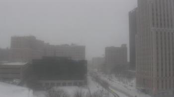 Weather camera view of Akron-Summit County Public Library.