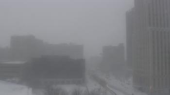 Weather camera view of Akron-Summit County Public Library.