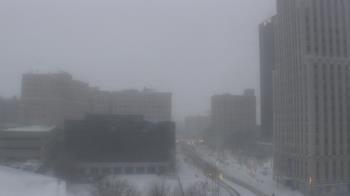 Weather camera view of Akron-Summit County Public Library.