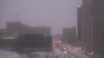 Weather camera view of Akron-Summit County Public Library.