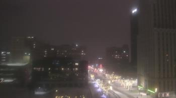 Weather camera view of Akron-Summit County Public Library.