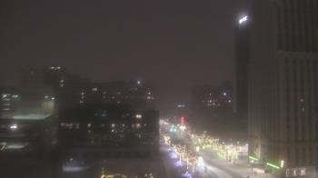 Weather camera view of Akron-Summit County Public Library.