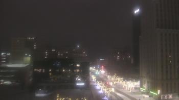 Weather camera view of Akron-Summit County Public Library.