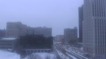 Weather camera view of Akron-Summit County Public Library.