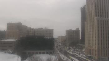 Weather camera view of Akron-Summit County Public Library.