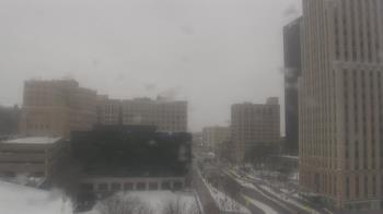 Weather camera view of Akron-Summit County Public Library.