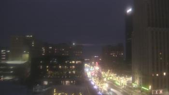 Weather camera view of Akron-Summit County Public Library.