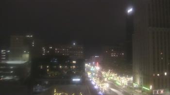 Weather camera view of Akron-Summit County Public Library.