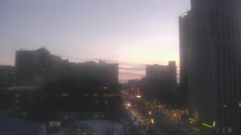 Weather camera view of Akron-Summit County Public Library.