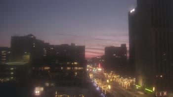 Weather camera view of Akron-Summit County Public Library.