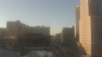 Weather camera view of Akron-Summit County Public Library.