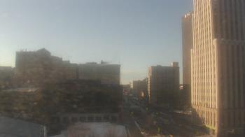 Weather camera view of Akron-Summit County Public Library.