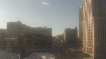 Weather camera view of Akron-Summit County Public Library.