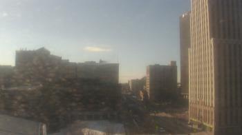 Weather camera view of Akron-Summit County Public Library.