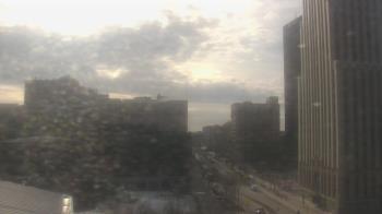 Weather camera view of Akron-Summit County Public Library.