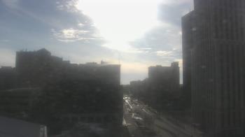 Weather camera view of Akron-Summit County Public Library.