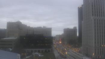 Weather camera view of Akron-Summit County Public Library.