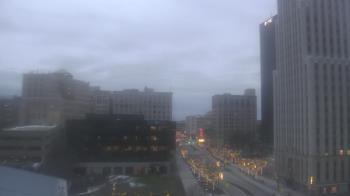 Weather camera view of Akron-Summit County Public Library.