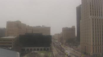 Weather camera view of Akron-Summit County Public Library.
