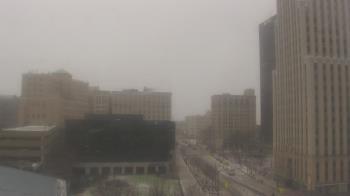 Weather camera view of Akron-Summit County Public Library.
