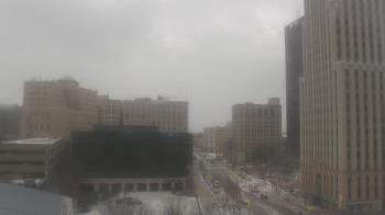 Weather camera view of Akron-Summit County Public Library.