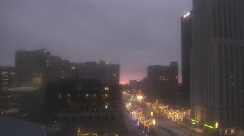 Weather camera view of Akron-Summit County Public Library.