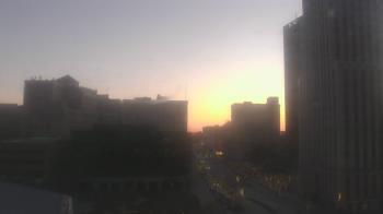 Weather camera view of Akron-Summit County Public Library.