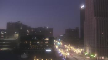 Weather camera view of Akron-Summit County Public Library.