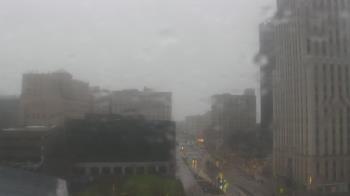 Weather camera view of Akron-Summit County Public Library.