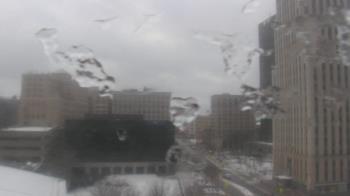 Weather camera view of Akron-Summit County Public Library.