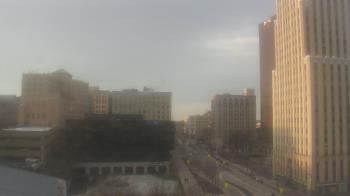 Weather camera view of Akron-Summit County Public Library.