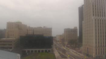 Weather camera view of Akron-Summit County Public Library.
