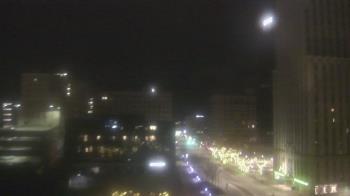 Weather camera view of Akron-Summit County Public Library.