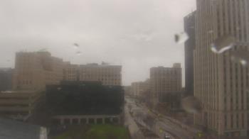 Weather camera view of Akron-Summit County Public Library.