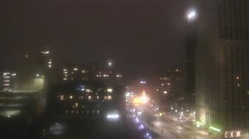 Weather camera view of Akron-Summit County Public Library.