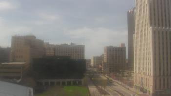 Weather camera view of Akron-Summit County Public Library.