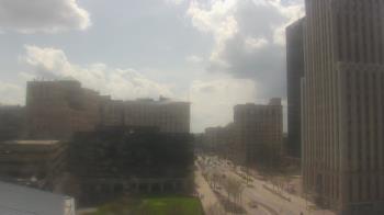 Weather camera view of Akron-Summit County Public Library.