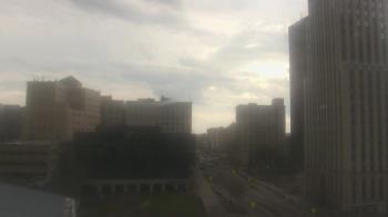 Weather camera view of Akron-Summit County Public Library.