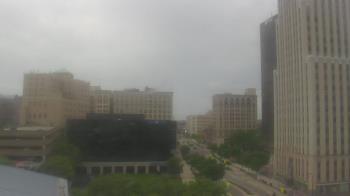 Weather camera view of Akron-Summit County Public Library.