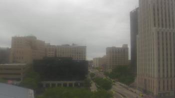 Weather camera view of Akron-Summit County Public Library.