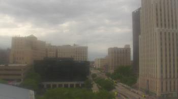 Weather camera view of Akron-Summit County Public Library.