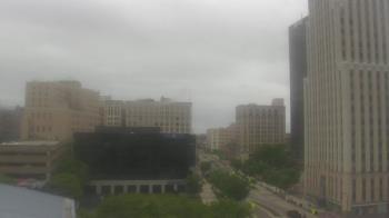 Weather camera view of Akron-Summit County Public Library.