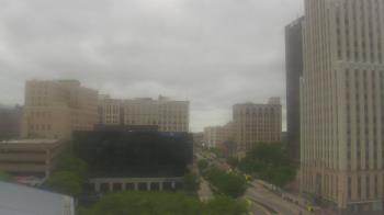 Weather camera view of Akron-Summit County Public Library.